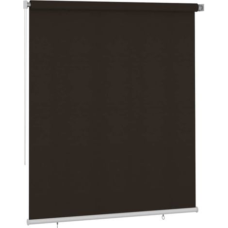 Maison Exclusive - Tenda a Rullo per Esterni 205(L)x230(A) cm Marrone HDPE (1/5)