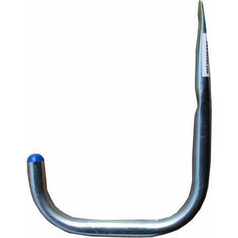 DICOAL gancho r.b010v 160mm. , Gancho fabricado de acero galvanizado B010V. El tubo tiene un diámetro de 16 mm y una profundidad para sujetar los objetos de 160 mm. El lugar de apo