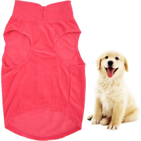 Jeffergarden Tissu polaire doux et confortable, vêtements d'hiver pour animaux de compagnie, vêtements chauds, fournitures pour chiens et chats, 2xl (1/5)