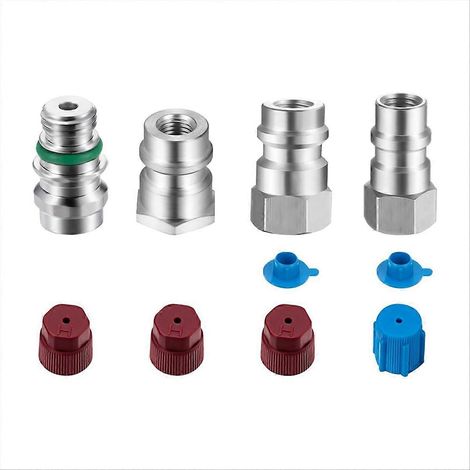 Adaptateur de conversion de climatisation VA-LH11 (4 pièces) pour R-12 vers R-134a (1/5)