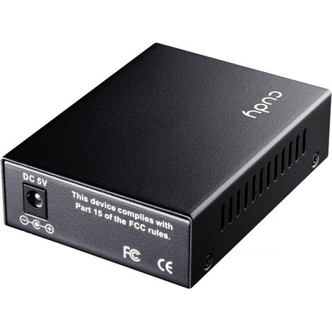 Cudy MC100GSB-40A convertidor de medio 1000 Mbit/s Multimodo, Monomodo Negro