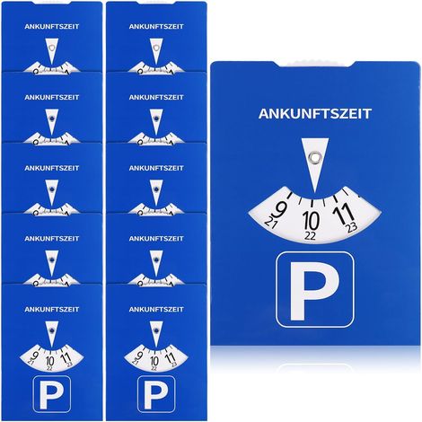 10 x 11 x 15 cm Parking Discs for Car and Motorcycle, Truck, Motorhome (1/5)