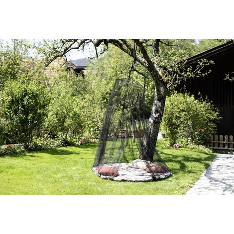Primaster Moskitonetz 2,5 x 12,5 m anthrazit Fliegenschutz Insektenschutz (1/2)