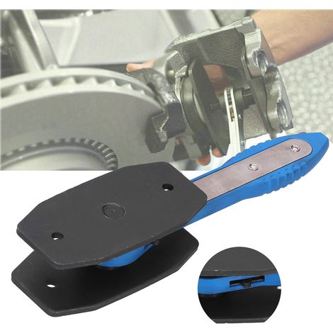 Clé à cliquet pour piston de frein automobile, outil d'installation des plaquettes d'étrier (1/5)