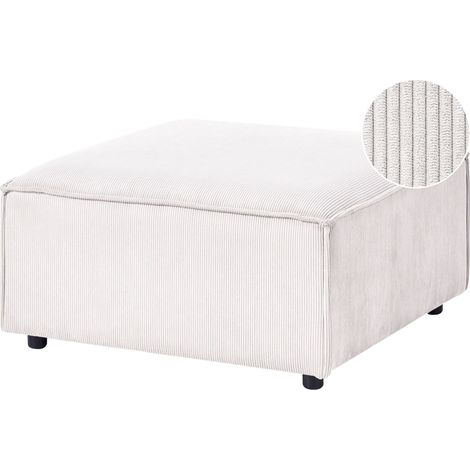 Ottoman ARDAL Corduroy Off-White (1/5)