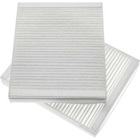 vhbw set di filtri compatibile con Lunos Nexxt sistema di ventilazione - Filtri F9 (2 pzz.), 17,8 x 14,65 x 2,5 cm, bianco