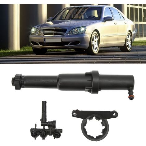 Scheinwerferwaschdüse links mit Sprühkopf 2208601347. Kompatibel mit Mercedes-Benz W220 S430 S500 S600 S55 AMG (1/5)