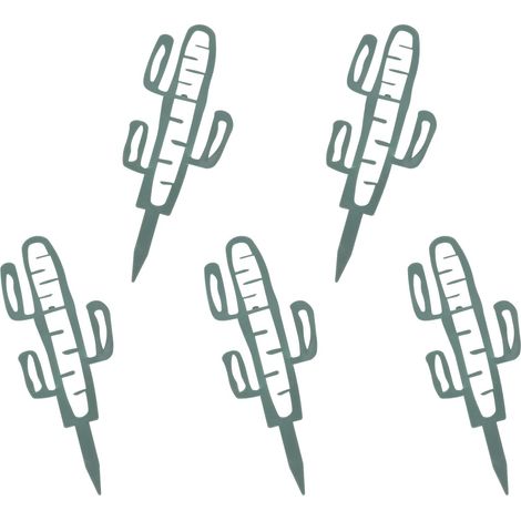 Lot de 5 tuteurs pour plantes grimpantes d'intérieur et d'extérieur (1/5)