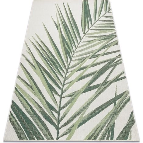 Carpet COLOR 19434/062 SISAL Leaves Green JUNGLE green 140x200 cm