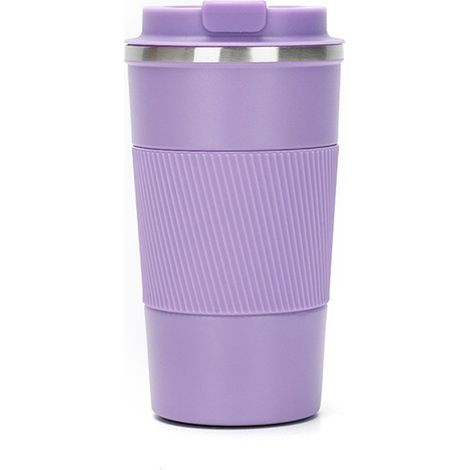 Mug isotherme de voyage à café en acier inoxydable lavande 510 ml (1/5)
