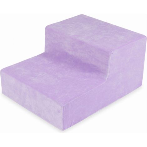 Tapis de sol en mousse violette douce et veloutée