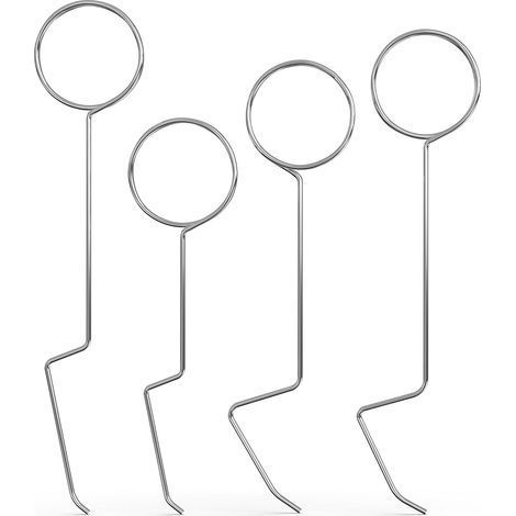 4 Pièces Outil De Crochetage, Acier Trempé, Serrure Résidentielle, Kit Universel (1/5)