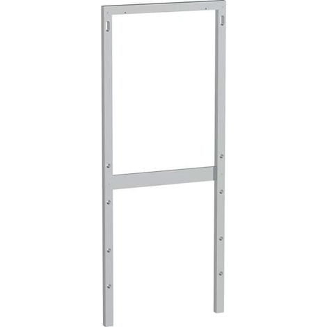 Geberit Distanzrahmen 131011001 Wasseranschluss hinten mittig, Aluminium poliert (1/4)