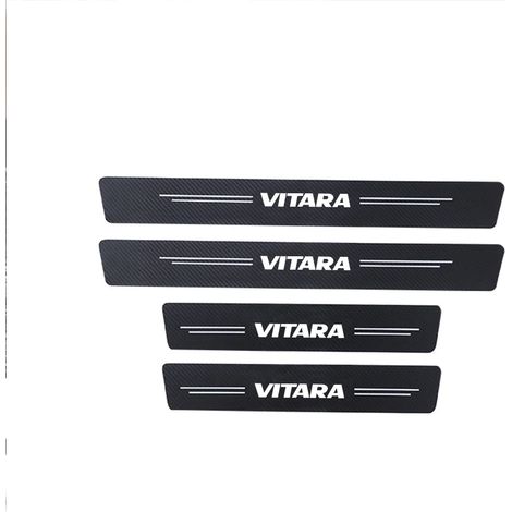 (4 pièces pour VITARA) 4 autocollants de porte effet fibre de carbone pour Suzuki Grand Vitara - Accessoires auto (1/3)