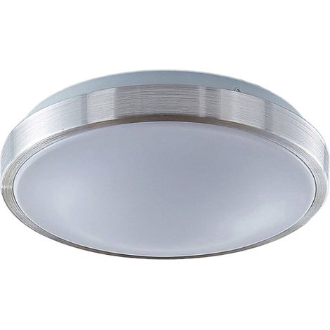 Lindby LED 'Emelie' in Grigio da Alluminio