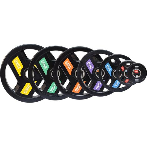 DISQUE OLIMPICO SOFTEE MODERNE - 5 KG (1/2)