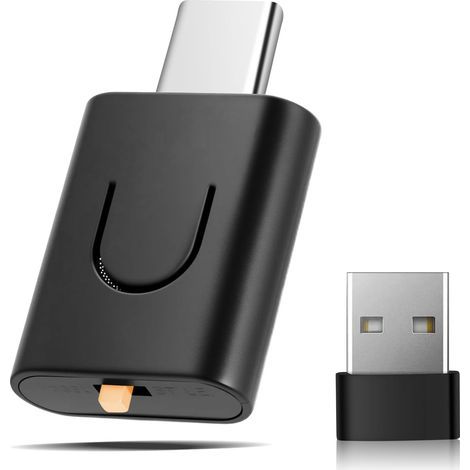 Adaptateur Audio USB C aptX 5.4 Bluetooth pour PS5/PS5 Pro/Switch/PC/Ordinateur Portable Dongle sans Fil Plug & Play avec Fonction Mains Libres (1/5)