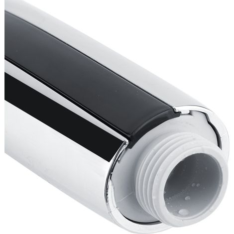 Cabezal de ducha LED con pantalla digital de temperatura y 3 tipos de chorro, ABS cromado, conexión G1/2. (1/5)