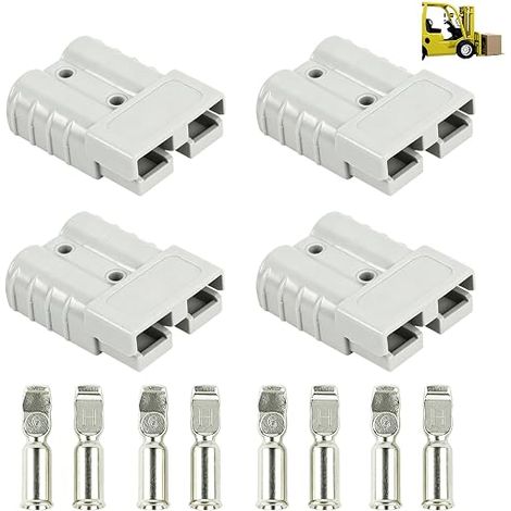 4 connettori per batteria Anderson 600V 50A (1/5)