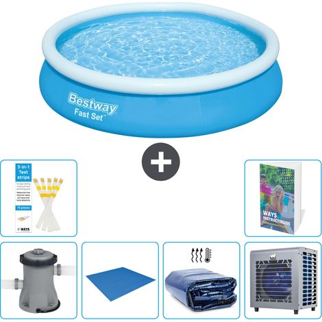 Bestway Piscina Bestway Fast Set Redonda - 366x76 cm - 7-piezas S278 (1/5)
