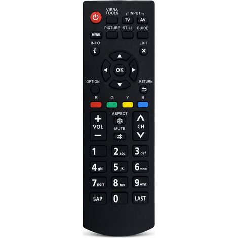 Télécommande TV Compatible avec Panasonic Viera N2QAYB000822 (1/5)
