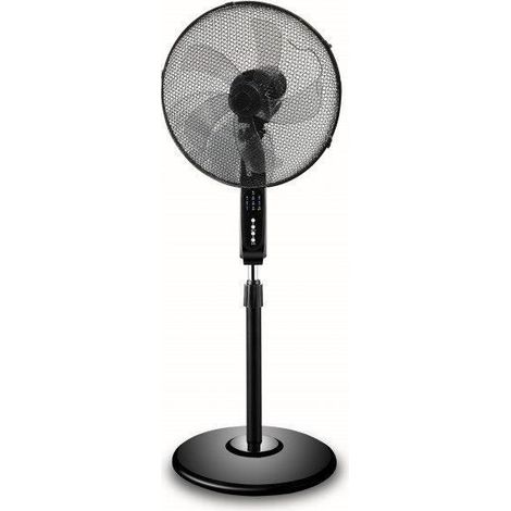 VENTILATEUR SUR PIED CONNECTE WIFI NOIR