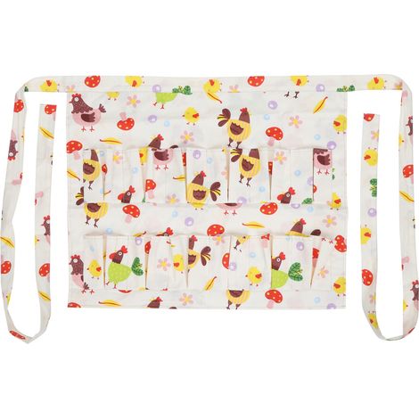 Eiersammelschürze – mehrere Taschen – für Hühner – Schutz – Größe L (1/5)