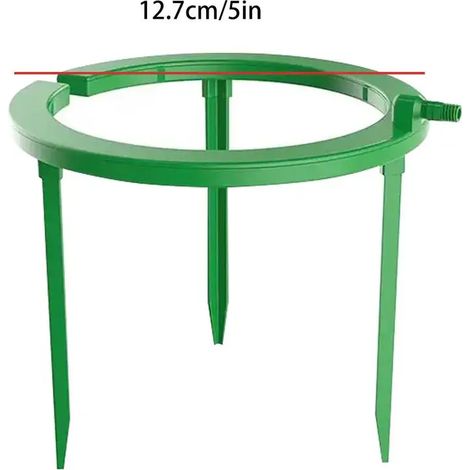 (12,7 cm) Goutte-goutte pour plantes, support à 3 pieds, anneau d'arrosage robuste, outil d'arrosage pour une distribution d'eau idéale (1/5)