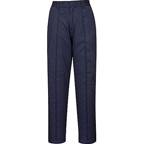 Pantaloni Donna Elasticizzati Blu Navy XS - FR(32-34) - UK(22-24) (1/3)