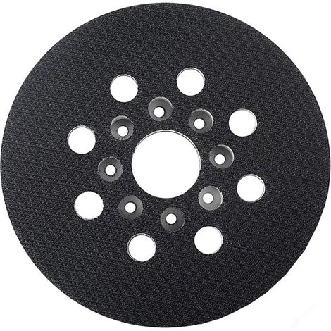 ALLIANDIS125 mm Plateau de ponçage Compatible avec Bosch GEX 1251 AE, PEX 220 A, PEX 220 AE, Skil 7402/7490 (1/4)
