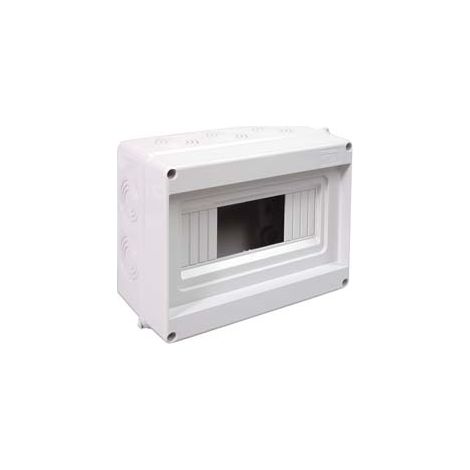 CENTRALINO DA PARETE SENZA SPORTELLO IP40- - mm.200x160x90h. per 4/8 moduli - 14W - (90.08) - 2 pezzi MARLANVIL