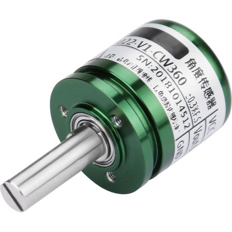 Drehbarer Hall-Effekt-Winkelsensor 0-5 V, Auflösung 0,088°, Erfassungsbereich 0-360°, 12 Bit. (1/5)