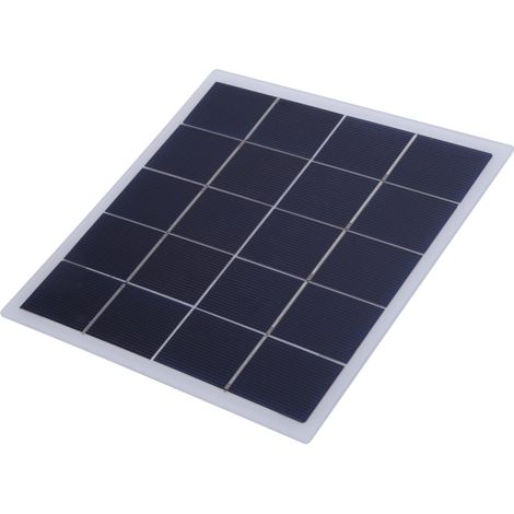 Panneau solaire 4W 5V portable pour projets DIY, léger et compact 172x175mm, énergie renouvelable (1/5)