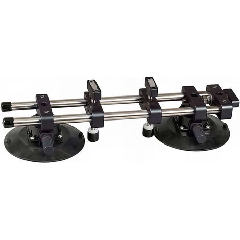 Sidamo – Ventouse de rapprochement à pompe 150 mm – Pour collage bord à bord de plans de travail – Adhésion rapide sur surfaces lisses et rugueuses