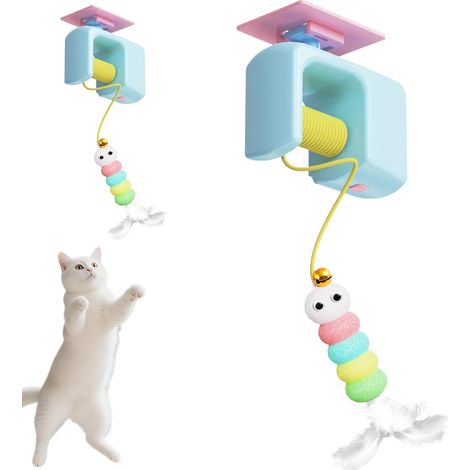 Jouet pour chat - Crochet de porte autocollant pour chat - Jouet pour chat (1/5)