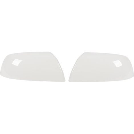 Capuchon de rétroviseur extérieur de porte, 2 pièces, 87945 0C020, gauche droite, couvercle d'aile de vue arrière élégant de remplacement pour Tundra 2008 – 2022 blanc (1/5)