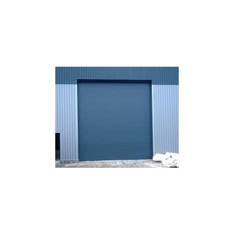 Porte Sectionnelle Industrielle L4M x H3.5M Gris Ral 7016 RL420mm