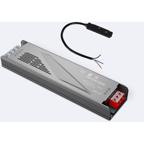 Set Netzteil 48V DC Extern + Verbinder für Magnetschiene 20 mm 150 W