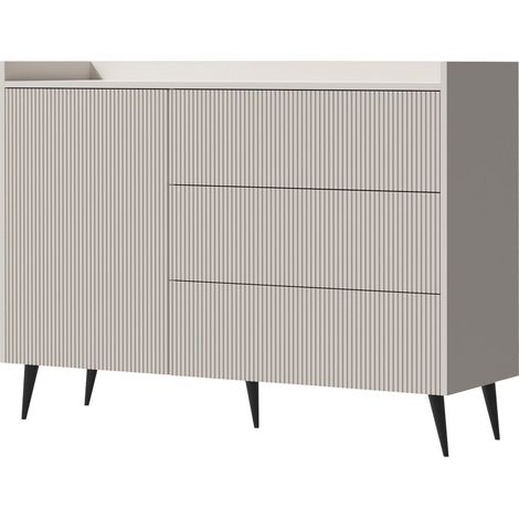 Cómoda Mirfivu 103 , Con cajones y puertas, Número de cajones: 0, 92x126x41cm