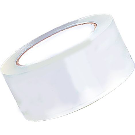 Ruban adhésif transparent de 4,8 cm de large et 36,6 m de long, en PET résistant et à forte adhérence, idéal pour emballer et réaliser des projets de bricolage. (1/5)