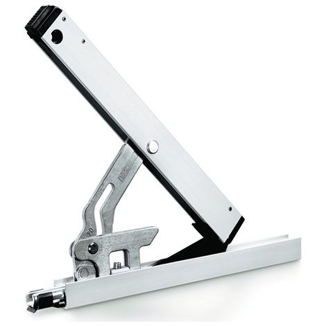 GEZE Schere OL 90 weiß m.Aushängesperre u.Flügelbock - 30502