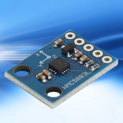 Elektronisches Kompassmodul HMC5883L ohne Kalibrierung – Triaxialer Magnetfeldsensor