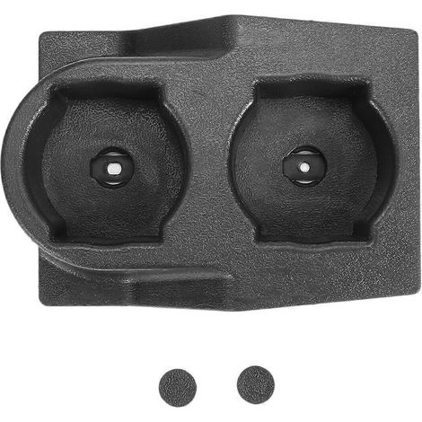 Insert noir pour accoudoir central avant avec double porte-gobelets compatible avec les modèles Patrol Y60 (1988-1997) à quatre roues motrices. (1/5)