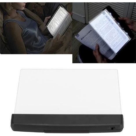 Lumière de Lecture - LED - Noir - Panneau Plat - Économie d\'Énergie - Ajustable (1/4)