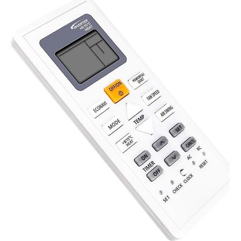 Ersatzfernbedienung kompatibel mit Panasonic Inverter-Klimaanlagen CS-NZ9SKE, CS-NZ12SKE und CS-QZ9SKE. (1/5)