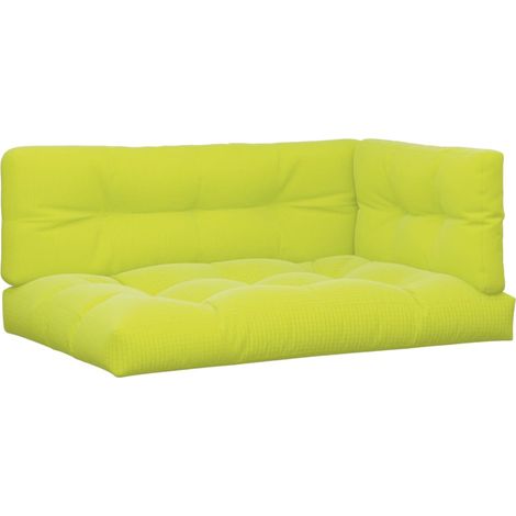 Maison Exclusive - Cuscini per Pallet 7 pz Verde Intenso in Tessuto