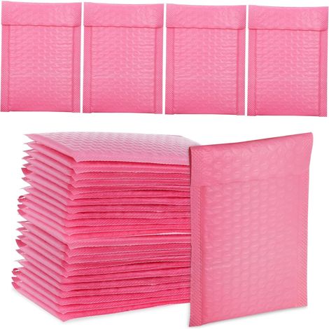 30 x Bubble Mailers Padded Mailing Pouches with Self-Adhesive Strip for Jewellery Key Cards and Small Items Shipping Supplies for Small Business (1/5)