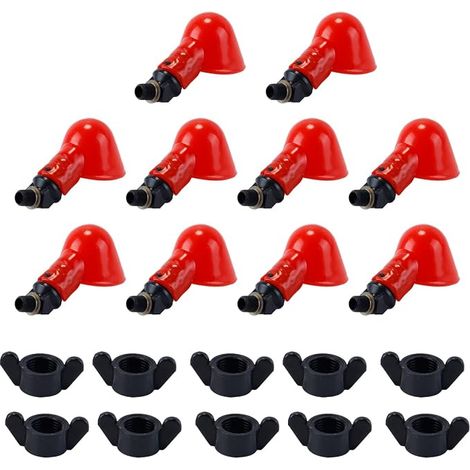 distributeurs d'eau automatiques pour Poules, mangeoires pour Oiseaux, cailles, bétail et Poules (1/5)