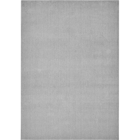 Monochromer rechteckiger Wohnzimmerteppich Elegance GRI102