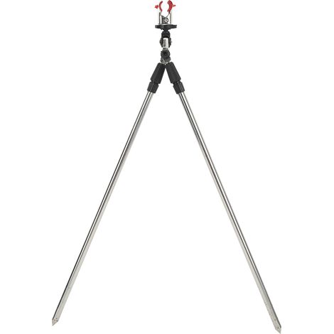 Support de canne à pêche portable, télescopique et extensible, pour une utilisation en extérieur (1/5)